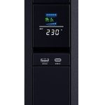 CyberPower Systems PFC Sinewave Series 1600VA / 1000W Tower UPS - 2* 12V/8.5AH - 6x AU & 1x USB-A + 1x USB-C Charging Ports - 2 Yrs Adv. Rep. WTY-CP1600EPFCLCD