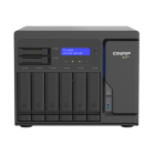 QNAP TS-h886-D1602-8G, 8-Bay QuTS hero NAS, built-in 2 M.2 NVMe Gen3 x4 port, SATA 6G, Xeon D-1602 2.5GHz, 8GB ECC RAM, 4 x 2.5GbE, 3 Year WTY