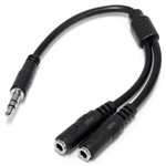 StarTech.com MUY1MFFS – Audio Cable, 3.5mm Male to Male, 1m