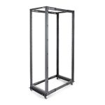 StarTech.com 4POSTRACK42 – 4-Post Rack Cabinet, 42U, Black