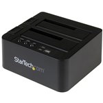 StarTech.com SDOCK2U313R – Media Duplicator, USB 3.1, Dual HDD/SSD Dock