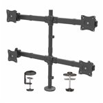 StarTech.com ARMQUAD – Monitor Mount, Quad Arm, Adjustable Height