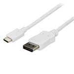 StarTech.com CDP2DPMM6W – Video Cable Adapter, 2m DisplayPort to Mini DisplayPort