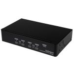 StarTech.com SV431DPUA – KVM Switch, 4-Port USB, Dual Monitor Support