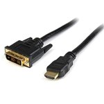 StarTech.com HDMI to DVI-D Cable – 0.5m, Single Pack