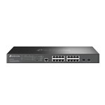 TP-Link Omada SG3218XP-M2 – Network Switch, 18 Ports, PoE+ 802.3bt, 2.5GbE Uplink
