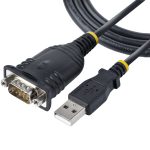 StarTech.com 1P3FP-USB-SERIAL – USB to Serial Cable Gender Changer, Single Pack
