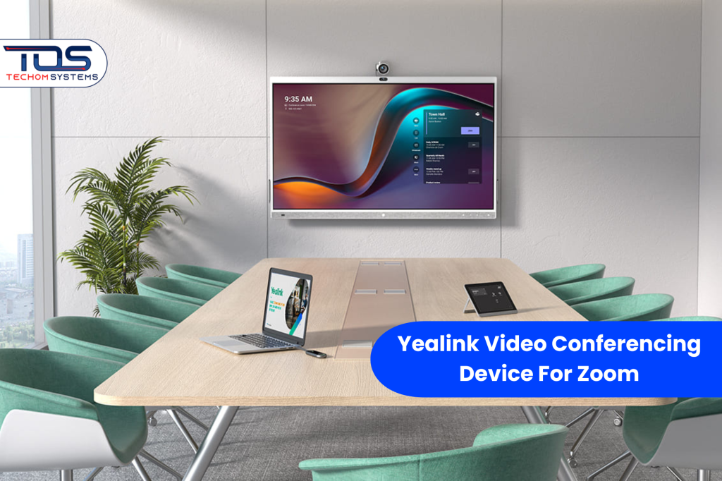 Yealink video conferencing device for Zoom