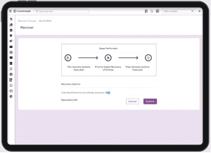 Commvault backup & recovery